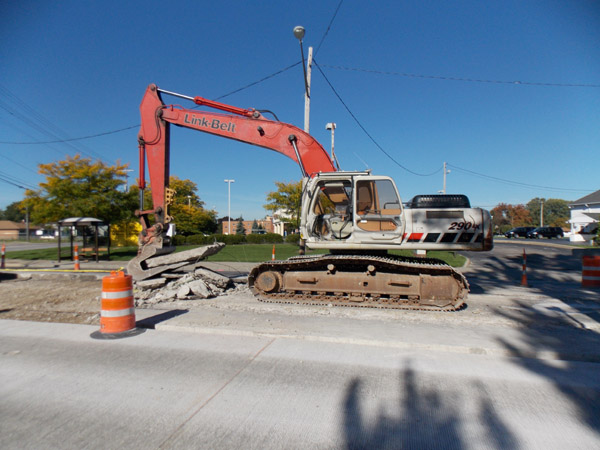 Perk Company, Inc. - Rocky River Dr. site work